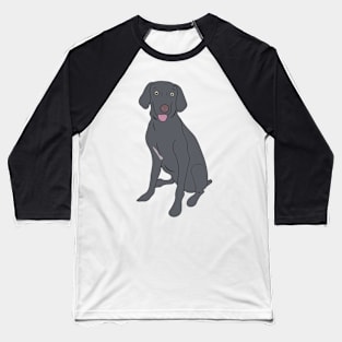 Blue Weimaraner Puppy Dog Lover Baseball T-Shirt